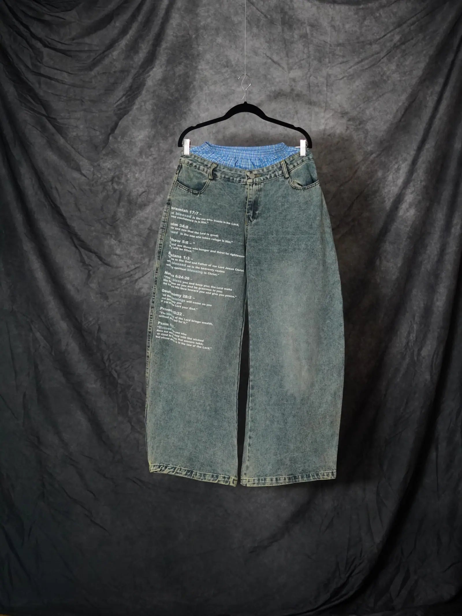 Double-Waisted Blessed Jeans