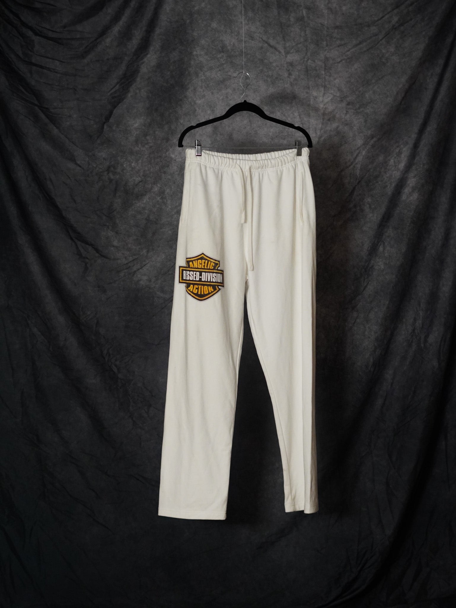 Snow White Blessed Division Sweatpants - Angelic Action