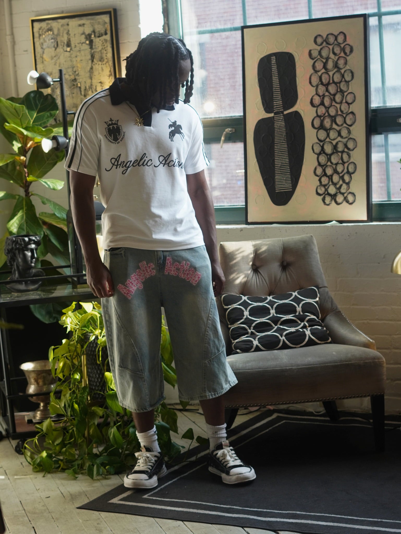 New Money Polo (White)