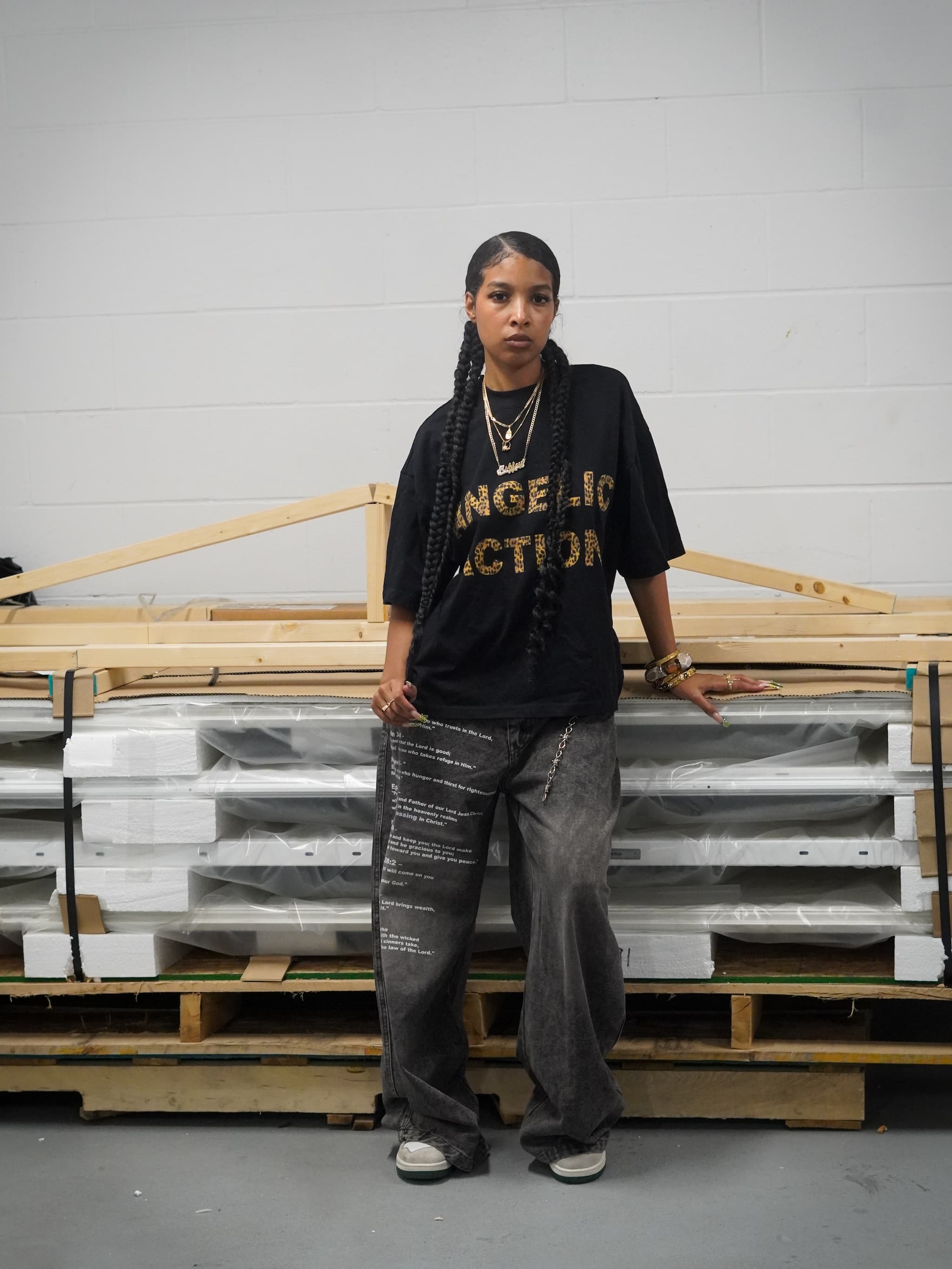 Double-Waisted Blessed Jeans