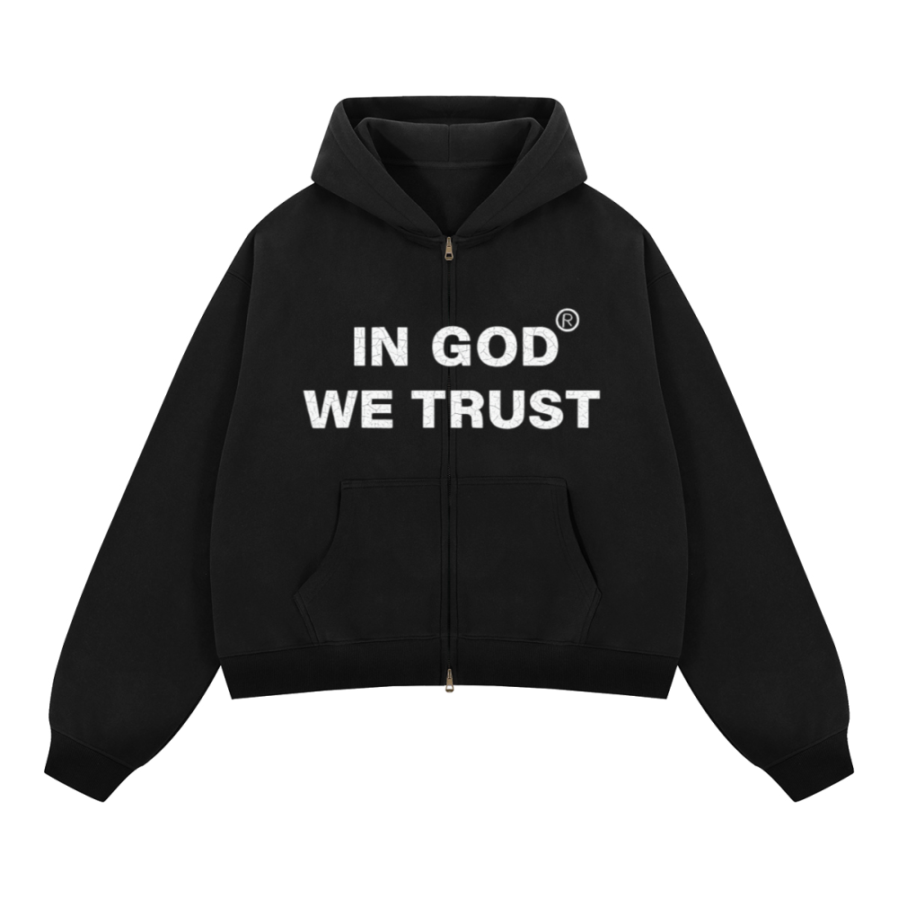 IN GOD WE TRUST V2 HOODIE (380 GSM)