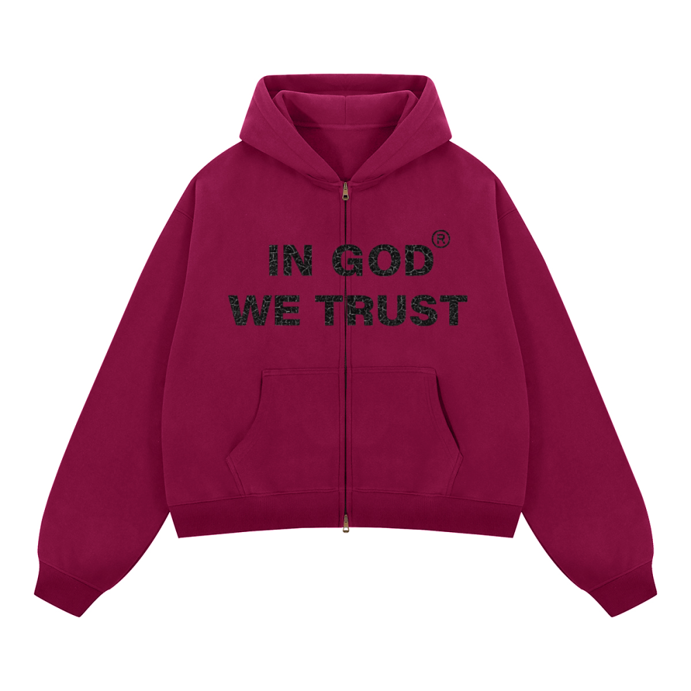 IN GOD WE TRUST V2 HOODIE (380 GSM)