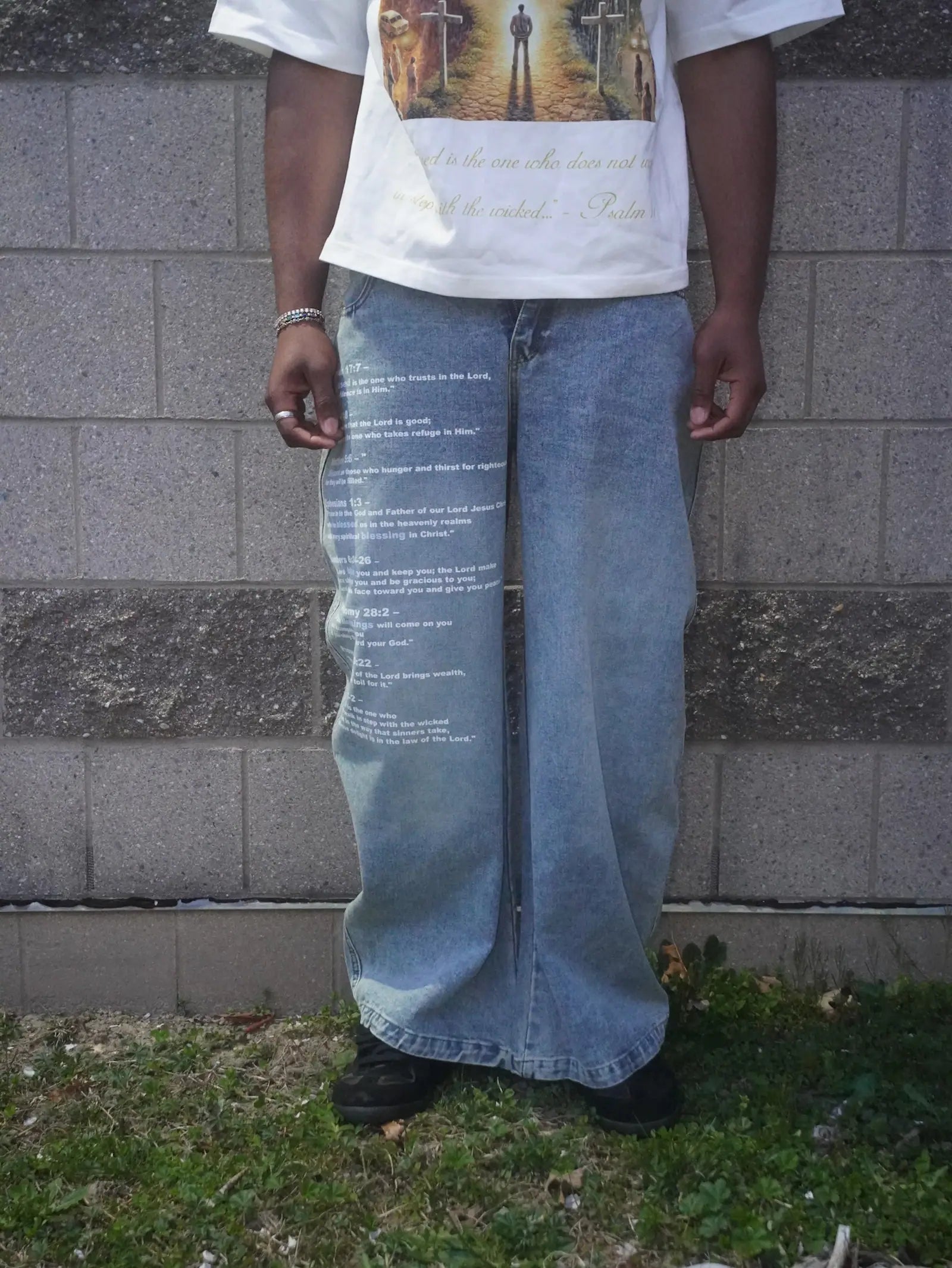Double-Waisted Blessed Jeans