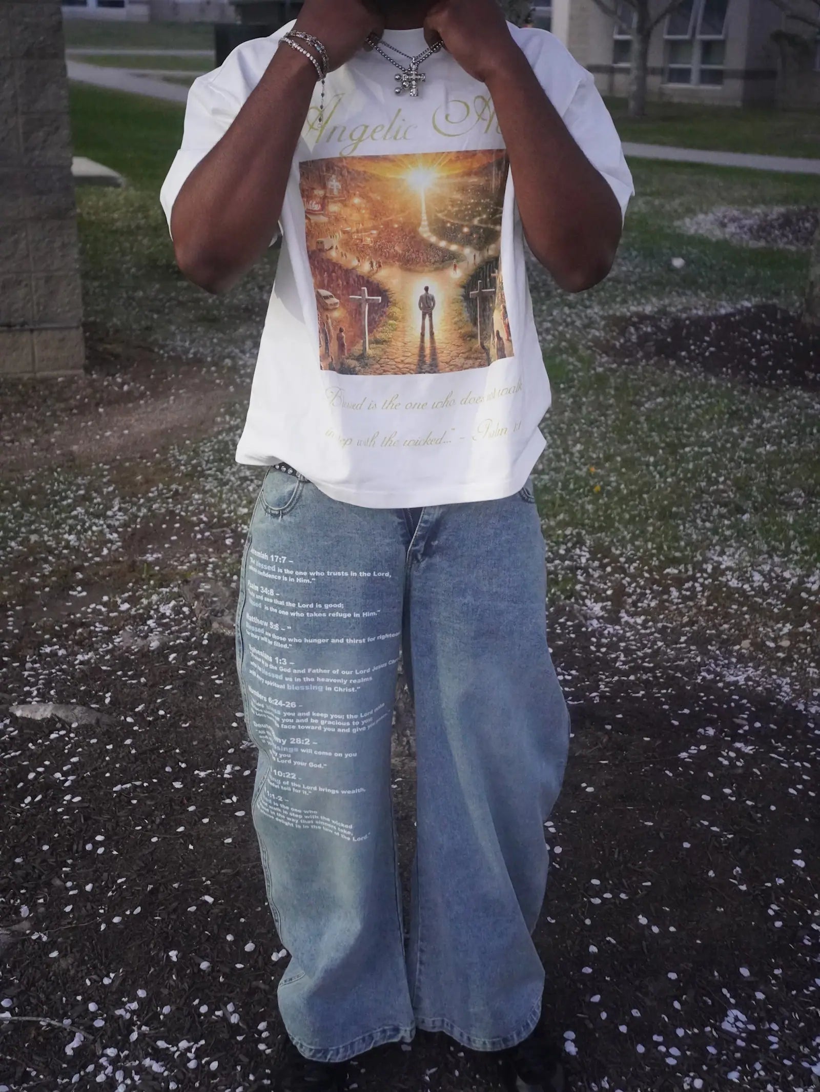 Double-Waisted Blessed Jeans