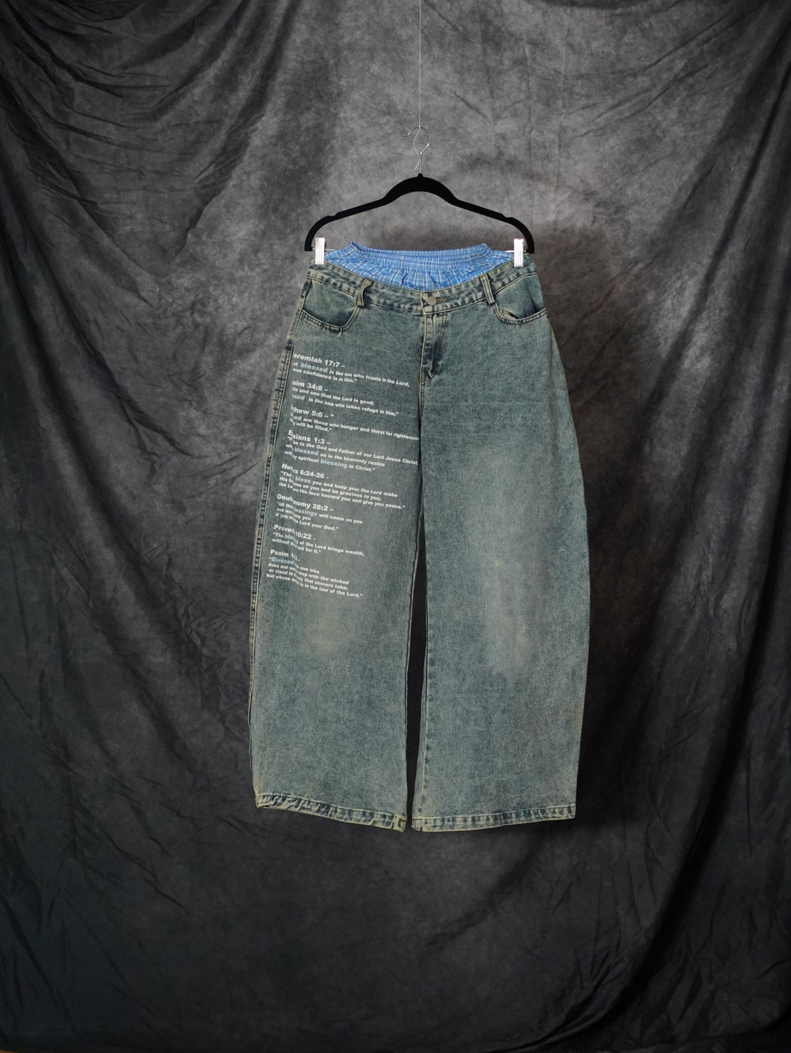 Double-Waisted Blessed Jeans