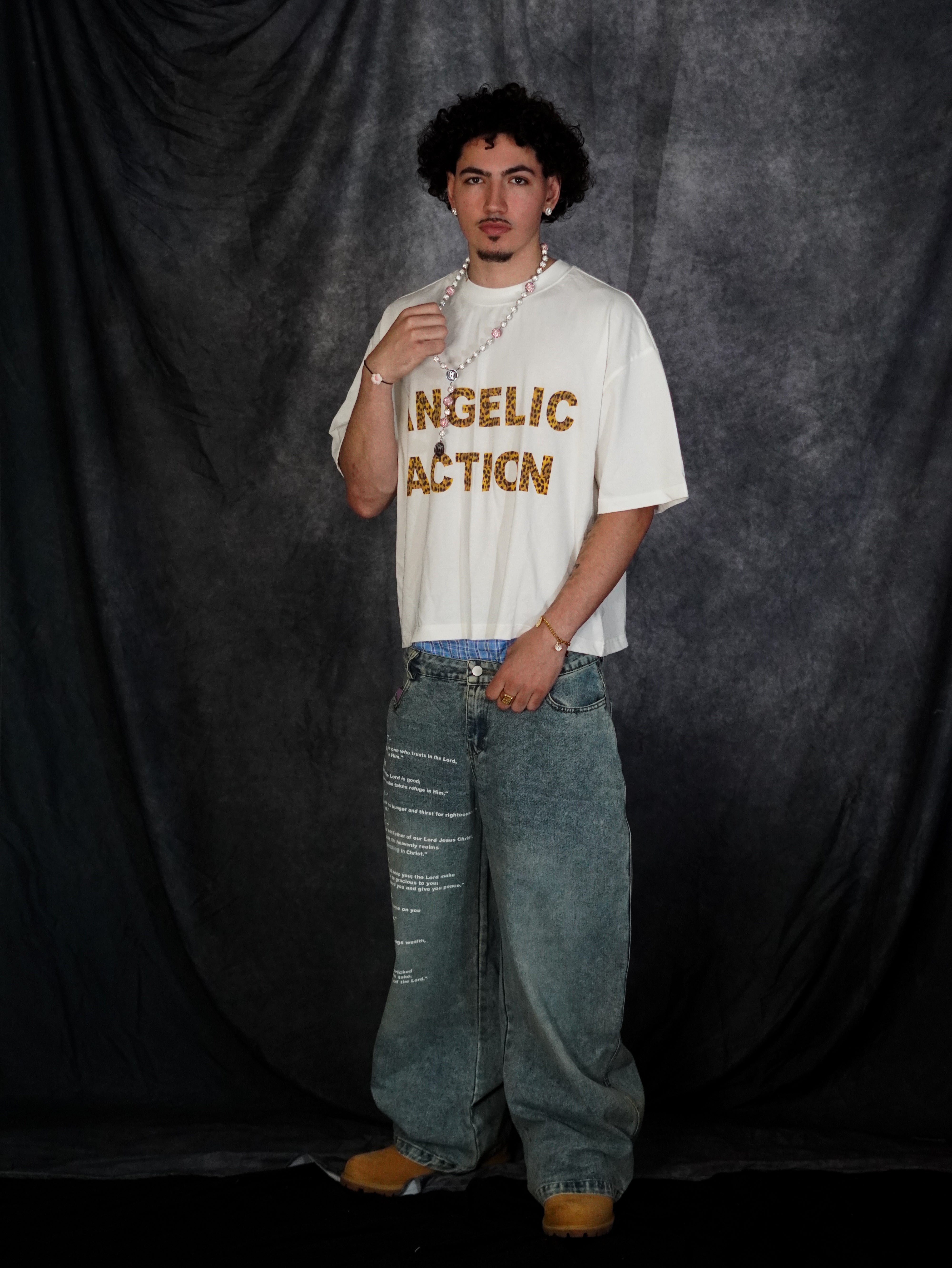 "JUNGLE SAINT" Tees - Angelic Action