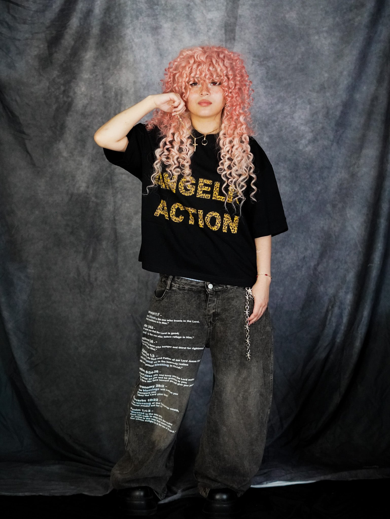 "JUNGLE SAINT" Tees - Angelic Action