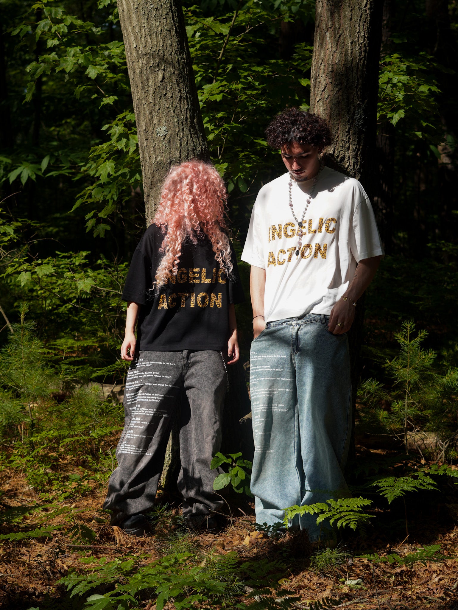 "JUNGLE SAINT" Tees - Angelic Action