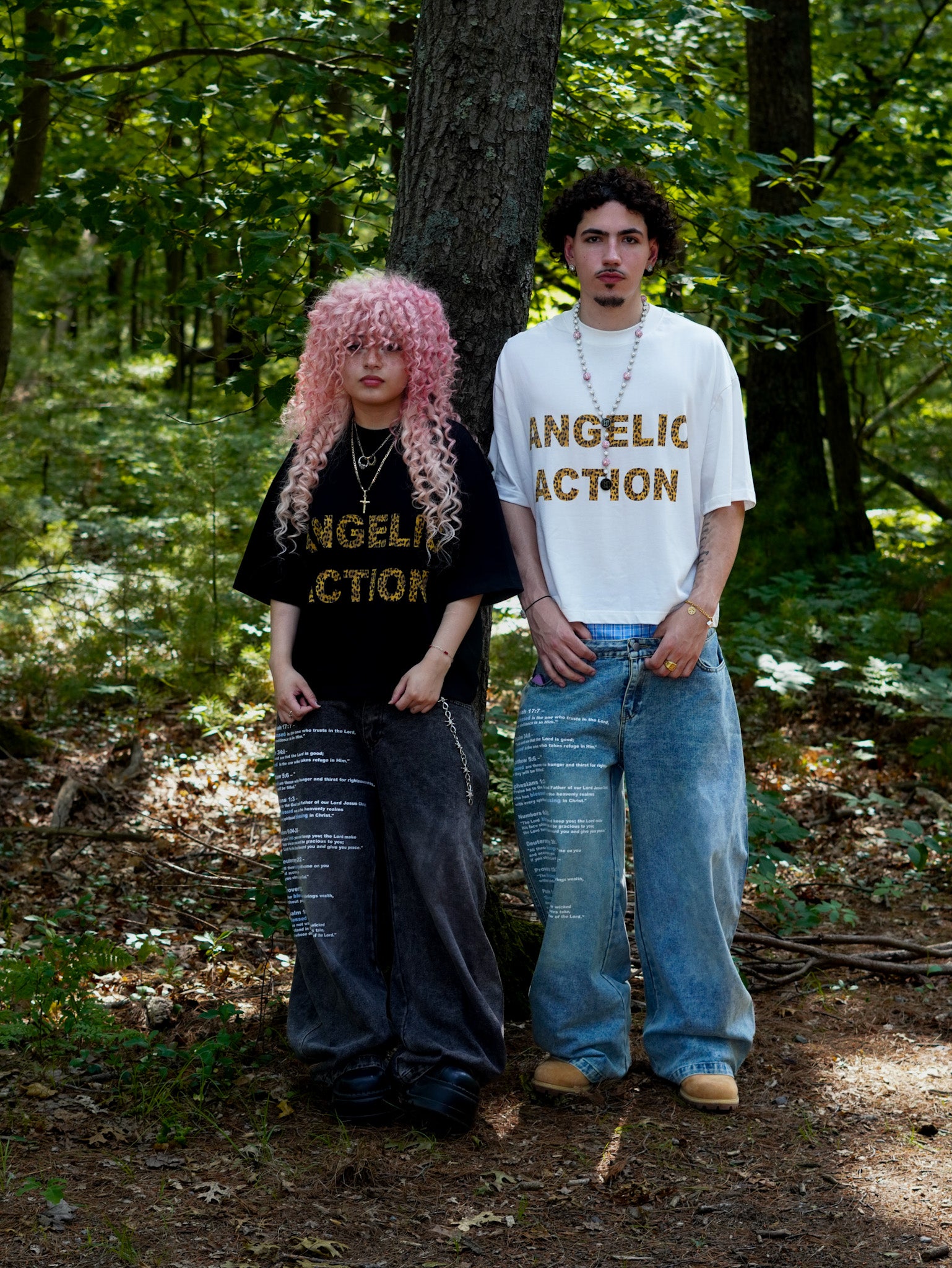 "JUNGLE SAINT" Tees - Angelic Action