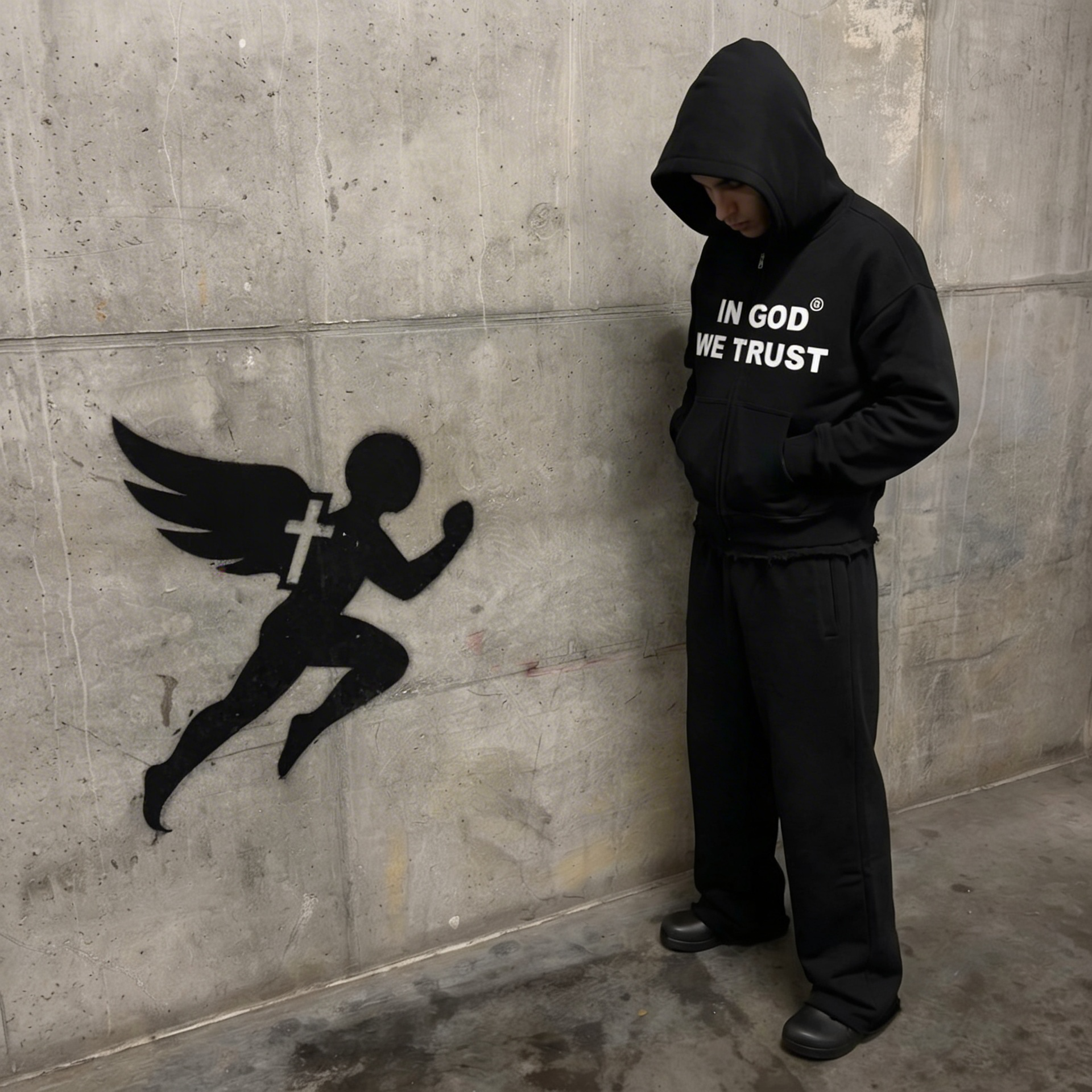 IN GOD WE TRUST V2 HOODIE (380 GSM)