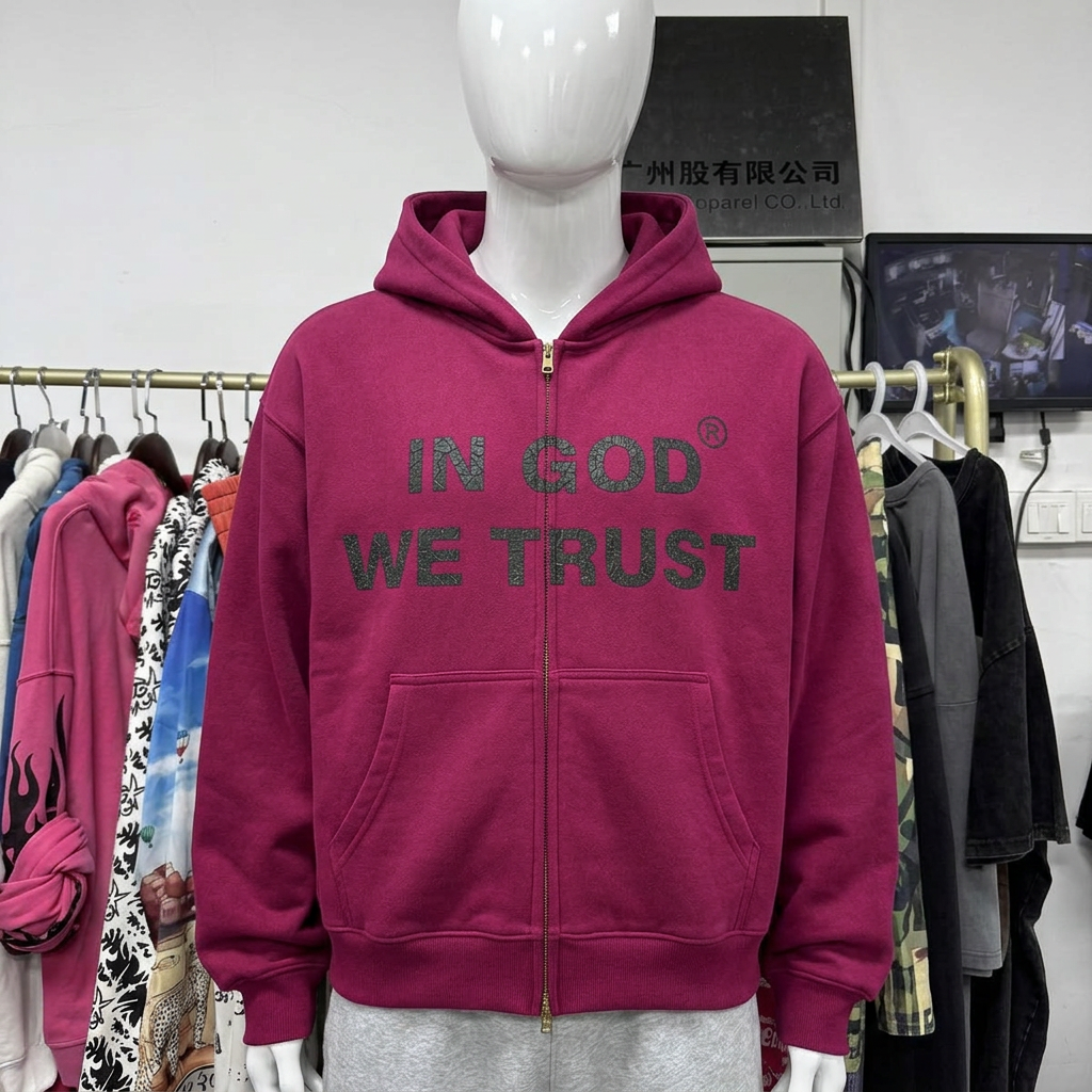 IN GOD WE TRUST V2 HOODIE (380 GSM)
