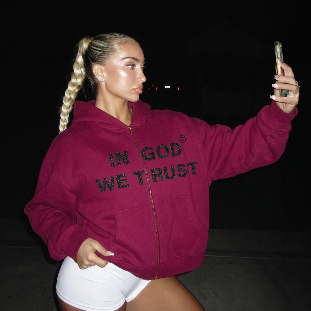 IN GOD WE TRUST V2 HOODIE (380 GSM)