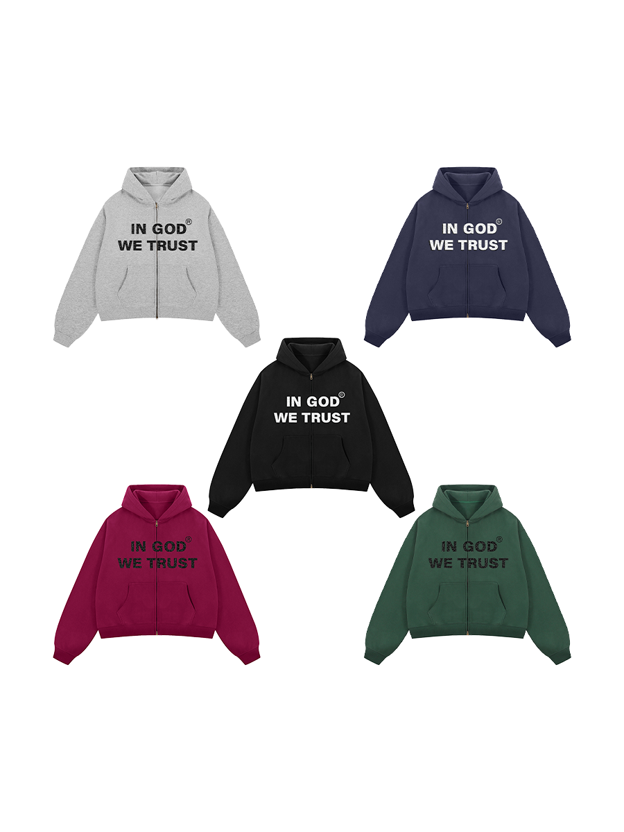 IN GOD WE TRUST V2 HOODIE (380 GSM)