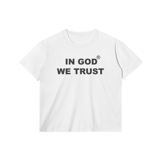 IN GOD WE TRUST STANDARD TEES